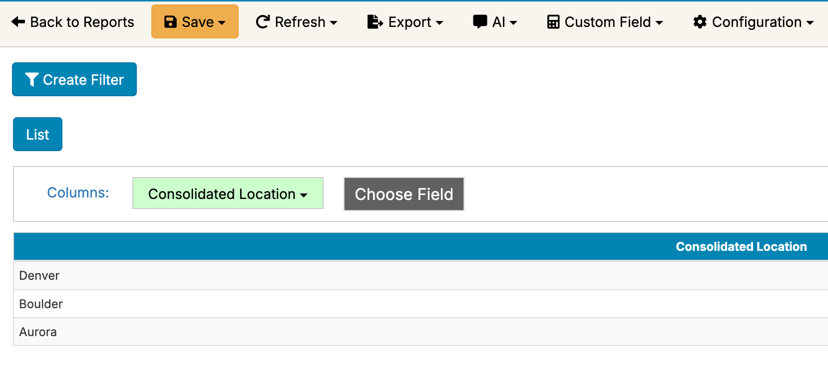 Scheduling View