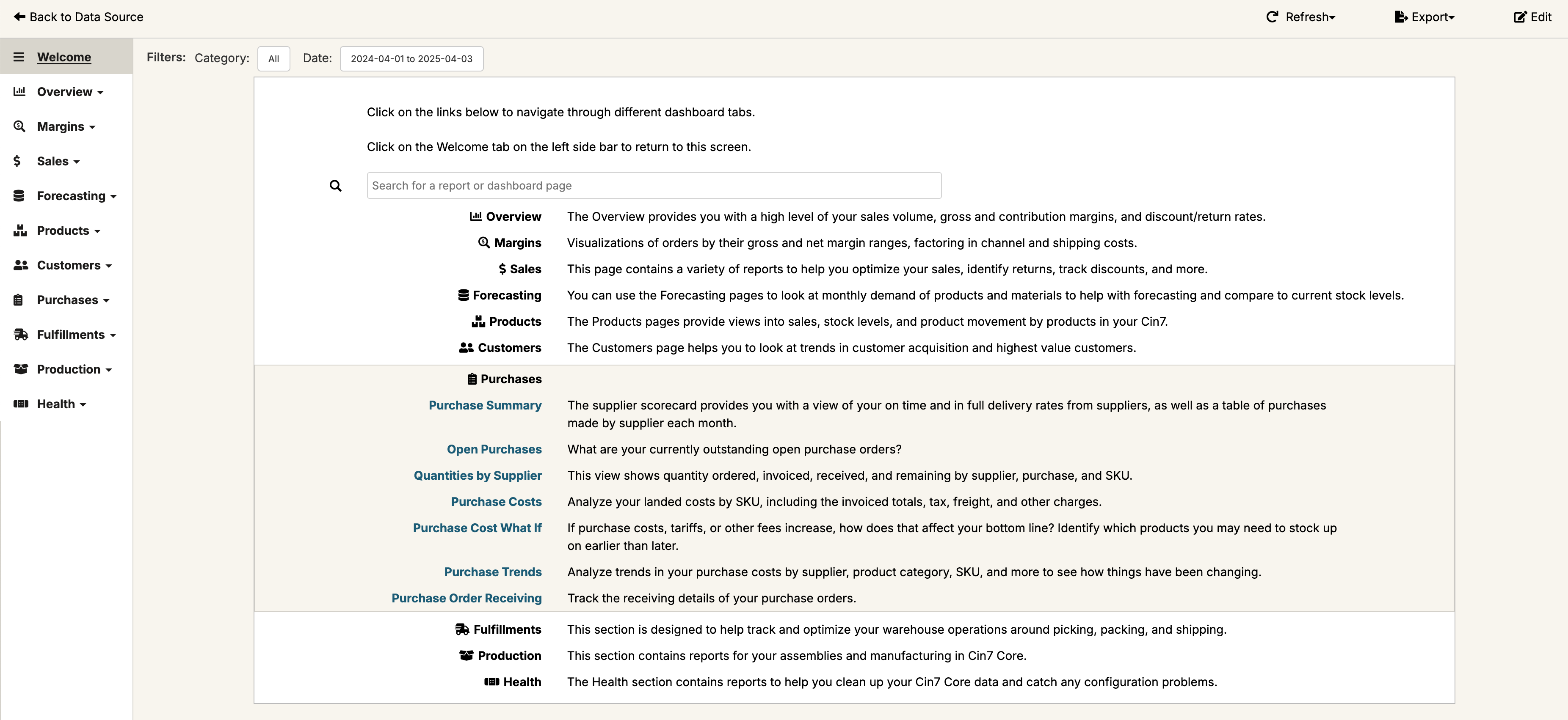 Tab Dashboard Image