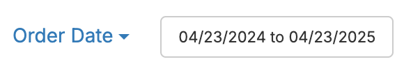 Absolute Date Filter