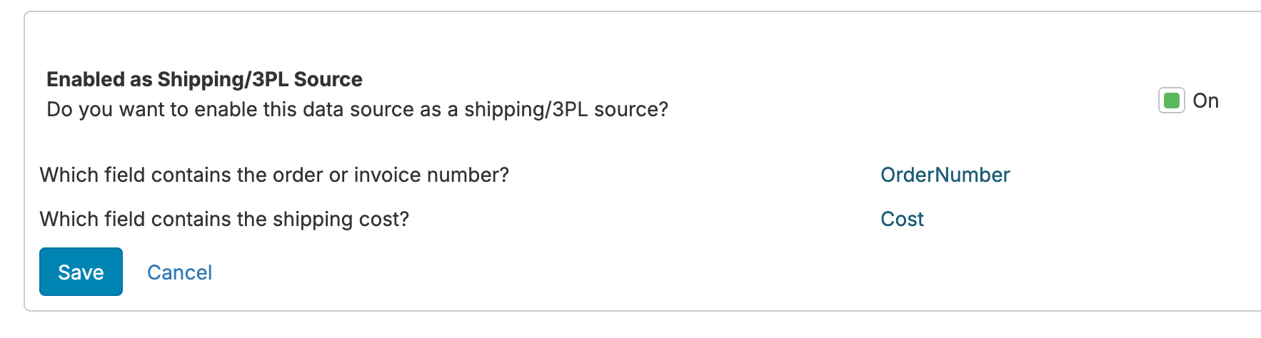 Shipping Cost